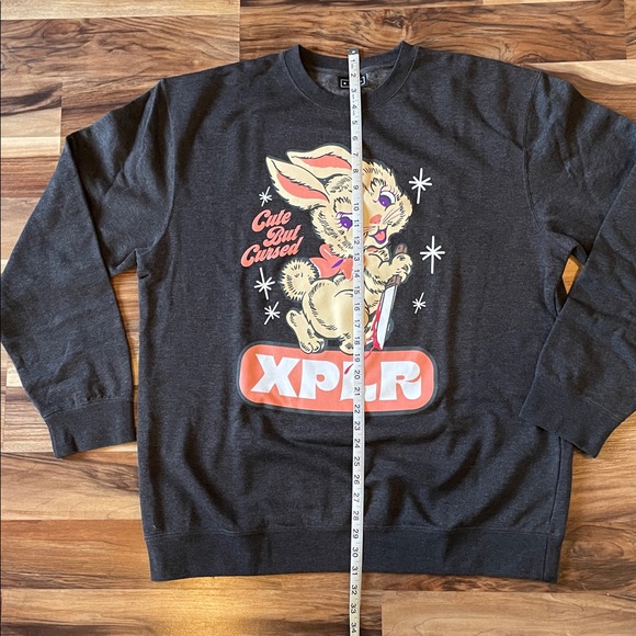 XPLR Sam and Colby Cute but Cursed crewneck sweatshirt size XXL - Picture 4 of 8